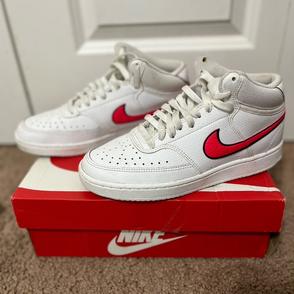 Nike Women's Court Vision MID White